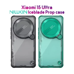 قاب کریستالی کمرا استند Xiaomi 15 Ultra مارک نیلکین مدل Iceblade Prop