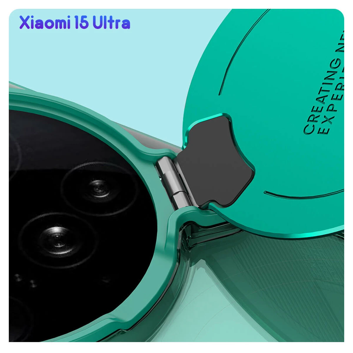 قاب کریستالی کمرا استند Xiaomi 15 Ultra مارک نیلکین مدل Iceblade Prop