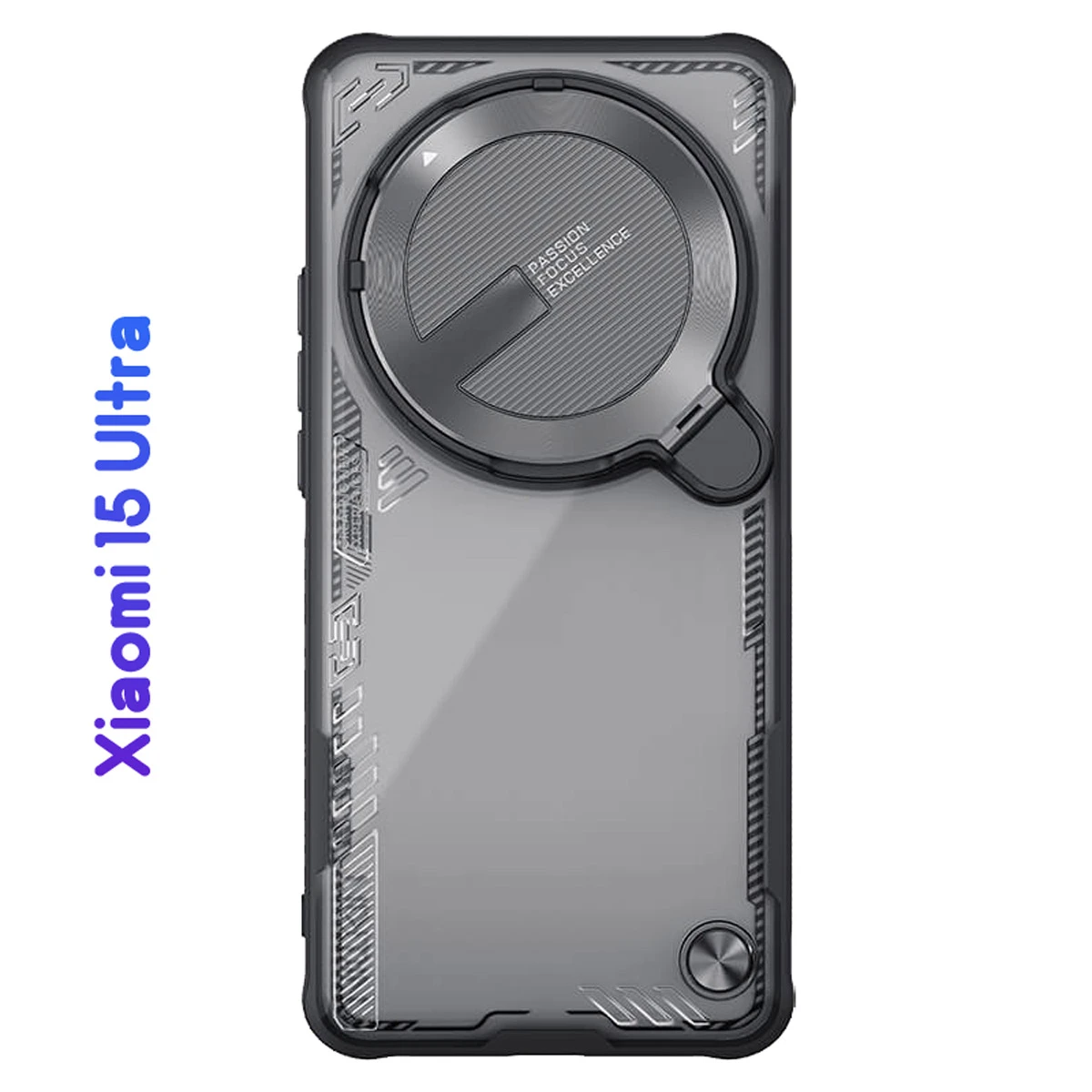قاب کریستالی کمرا استند Xiaomi 15 Ultra مارک نیلکین مدل Iceblade Prop