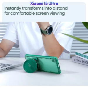 قاب کریستالی کمرا استند Xiaomi 15 Ultra مارک نیلکین مدل Iceblade Prop