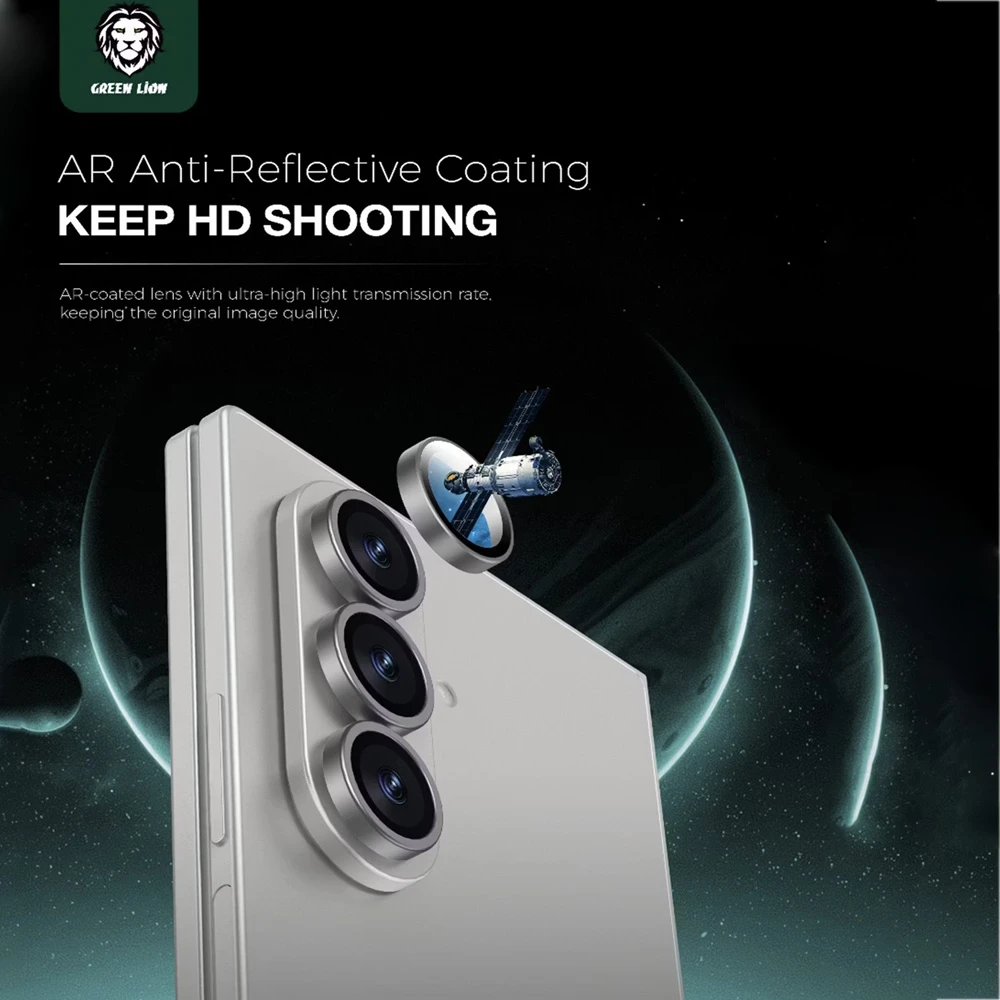 محافظ لنز رینگی Samsung Galaxy Z Fold 7 مدل Classic مارک Green Lion محافظ لنز رینگی Samsung Galaxy Z Fold 7 مدل Classic مارک Green Lion