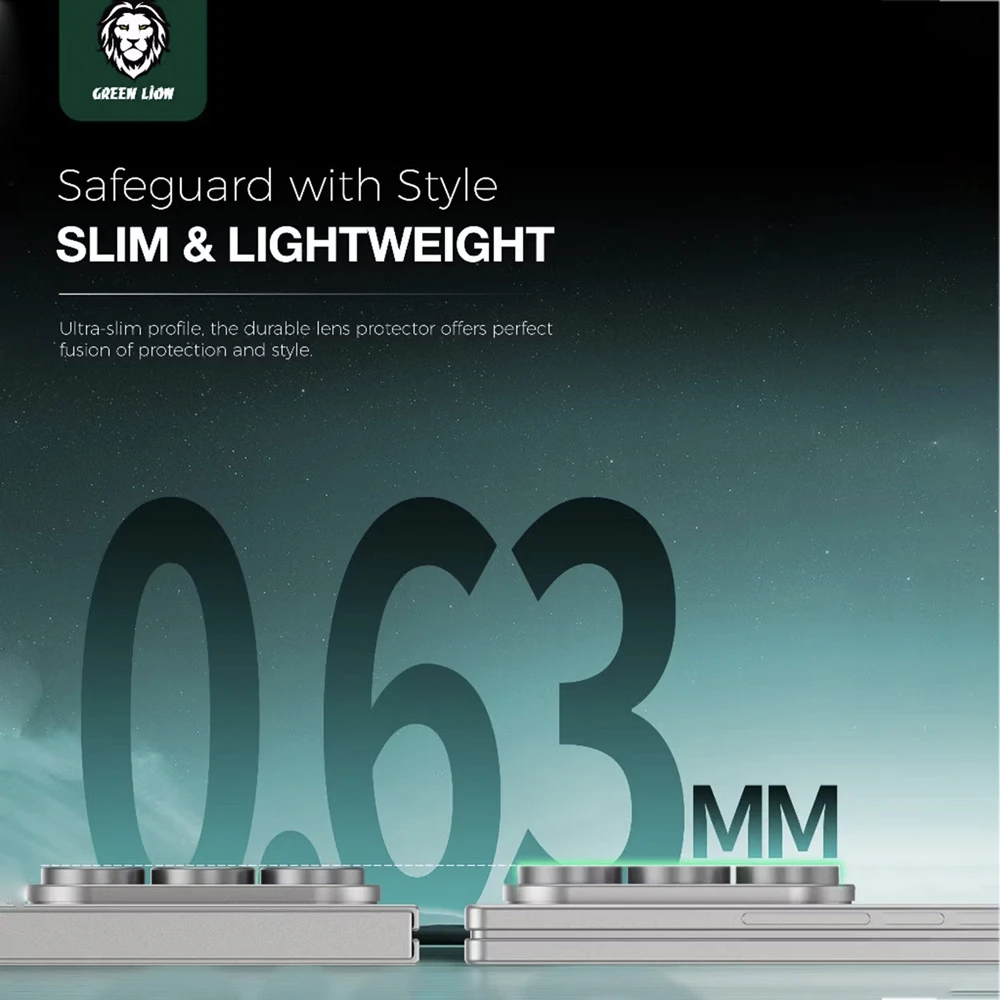 محافظ لنز رینگی Samsung Galaxy Z Fold 7 مدل Classic مارک Green Lion محافظ لنز رینگی Samsung Galaxy Z Fold 7 مدل Classic مارک Green Lion