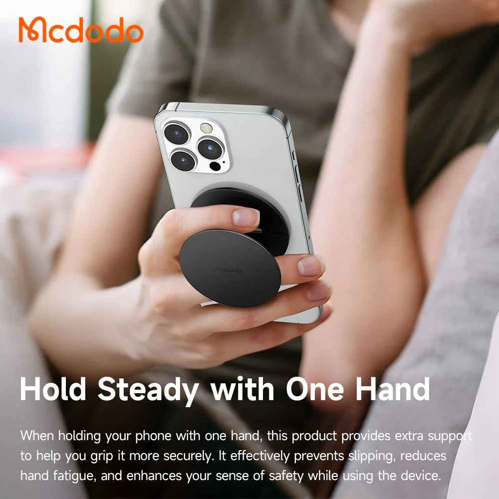 پاپ سوکت و هولدر انگشتی چرمی مگنتی برند مک دودو مدل Mcdodo MR-7910