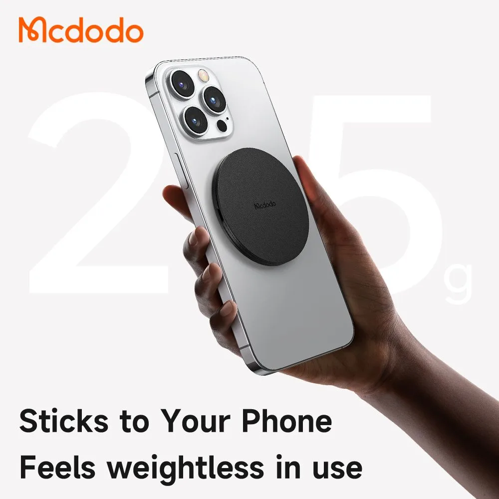 پاپ سوکت و هولدر انگشتی چرمی مگنتی برند مک دودو مدل Mcdodo MR-7910 پاپ سوکت و هولدر انگشتی چرمی مگنتی برند مک دودو مدل Mcdodo MR-7910