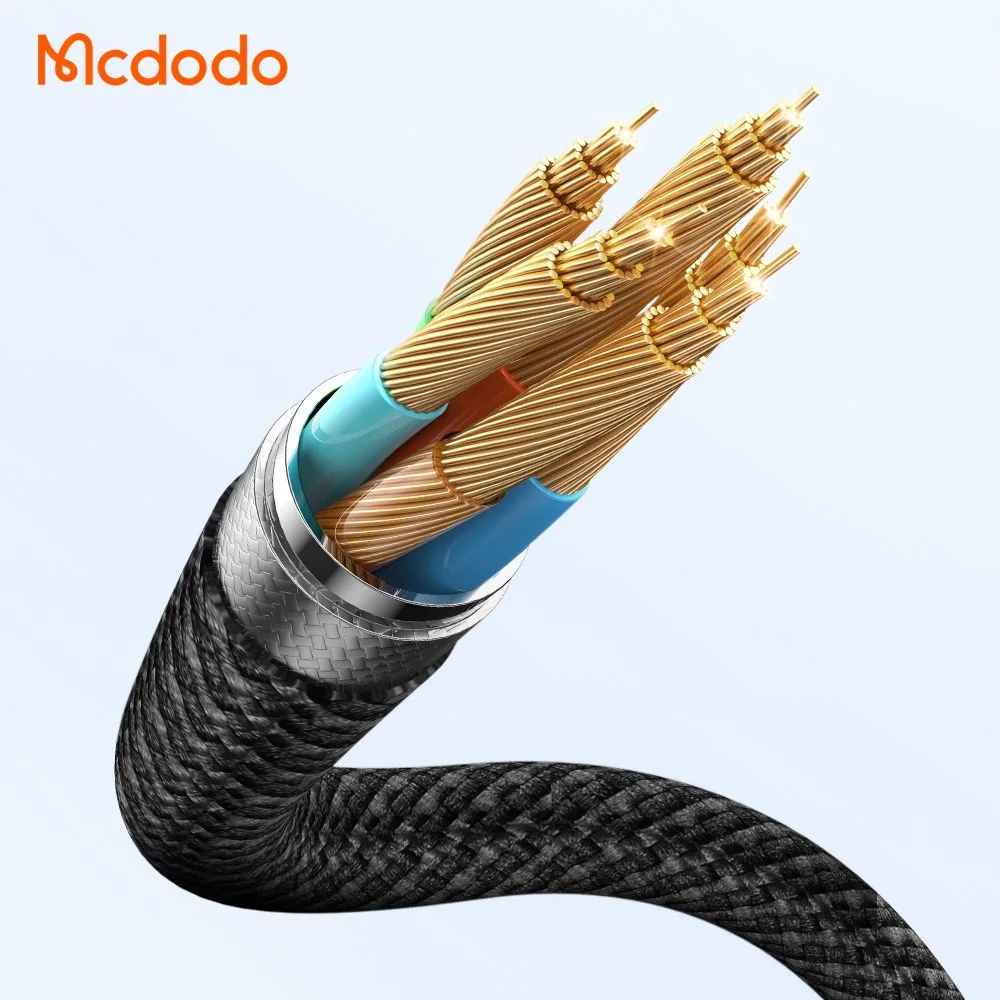 کابل شارژ چند سر 3 کاره 100وات Type-C و Lightning و Apple Watch طول 1.2 متر برند مک دودو مدل Mcdodo CA-4940