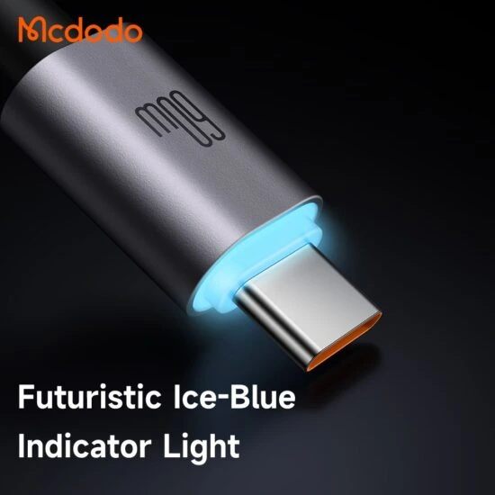 کابل شارژ چند سر 4 کاره مگنتی 60 وات Type-C و USB-A به Lightning و Type-C طول 1.2 متر برند مک دودو مدل Mcdodo CA-6560