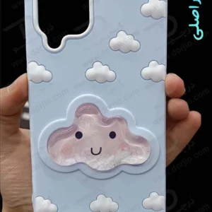 گارد سیلیکونی طرح برجسته ابری آکواریومی Galaxy A22 4G