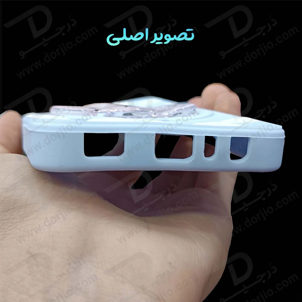 گارد سیلیکونی طرح برجسته ابری آکواریومی Galaxy A22 4G