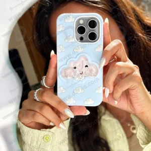 گارد سیلیکونی طرح برجسته ابری آکواریومی Galaxy A32 4G