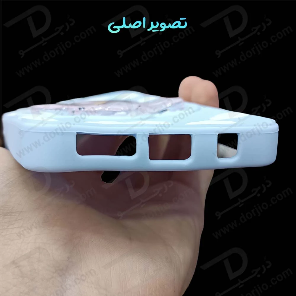 گارد سیلیکونی طرح برجسته ابری آکواریومی Galaxy A51
