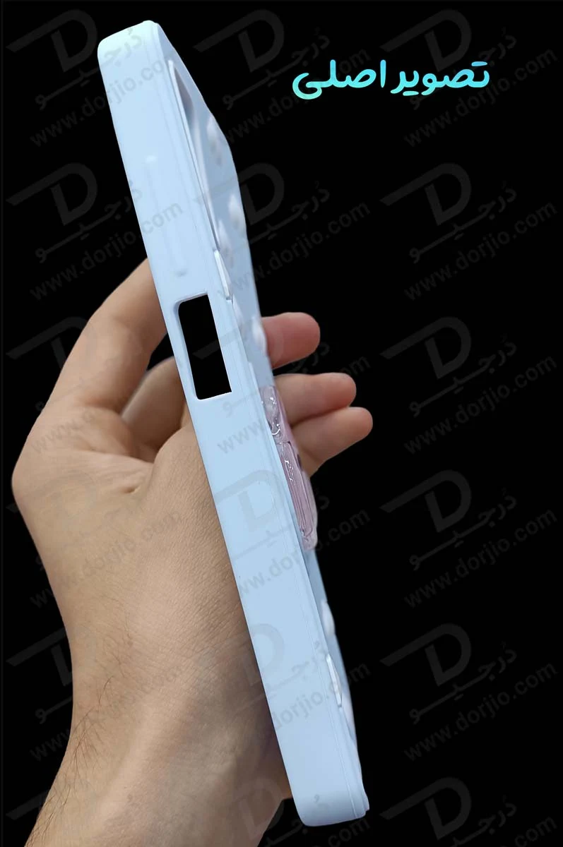 گارد سیلیکونی طرح برجسته ابری آکواریومی Redmi Note 8 Pro