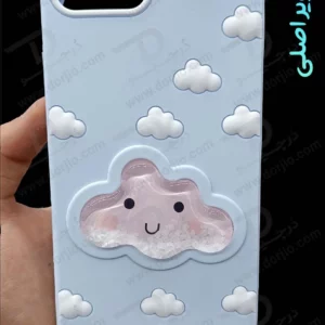 گارد سیلیکونی طرح برجسته ابری آکواریومی iPhone 6 Plus