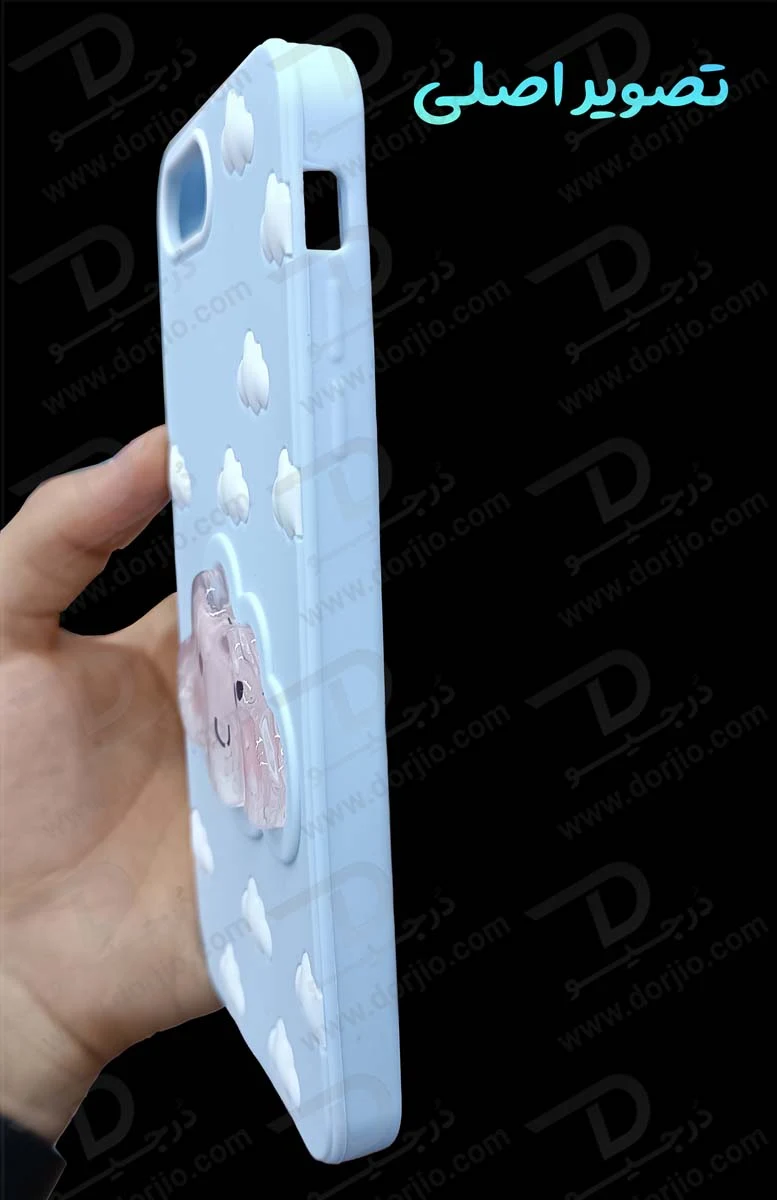 گارد سیلیکونی طرح برجسته ابری آکواریومی iPhone 6 Plus گارد سیلیکونی طرح برجسته ابری آکواریومی iPhone 6 Plus