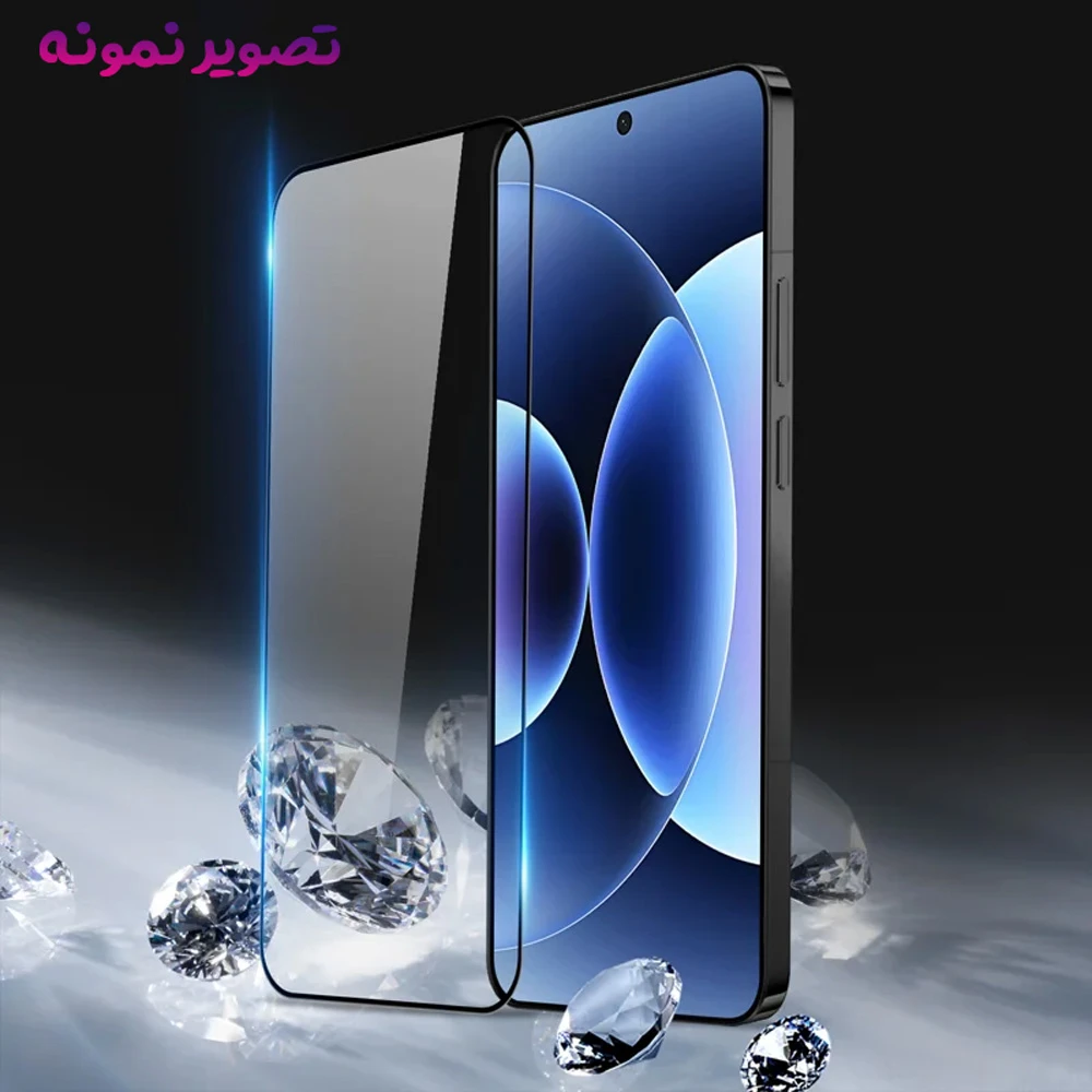 گلس فول چسب Xiaomi Poco F8 Ultra مارک LANBI