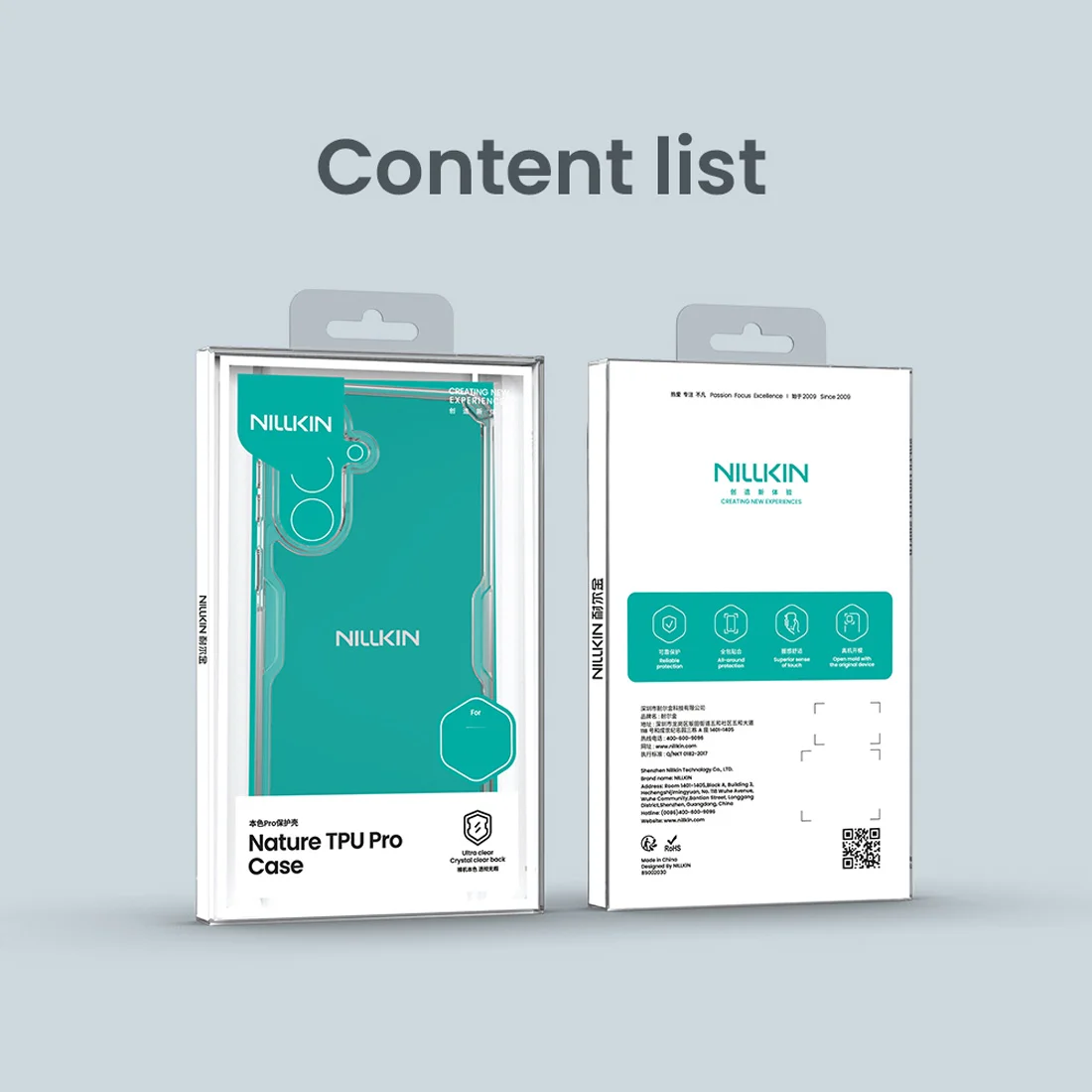 قاب شفاف Galaxy A37 مارک نیلکین مدل Nature TPU Pro