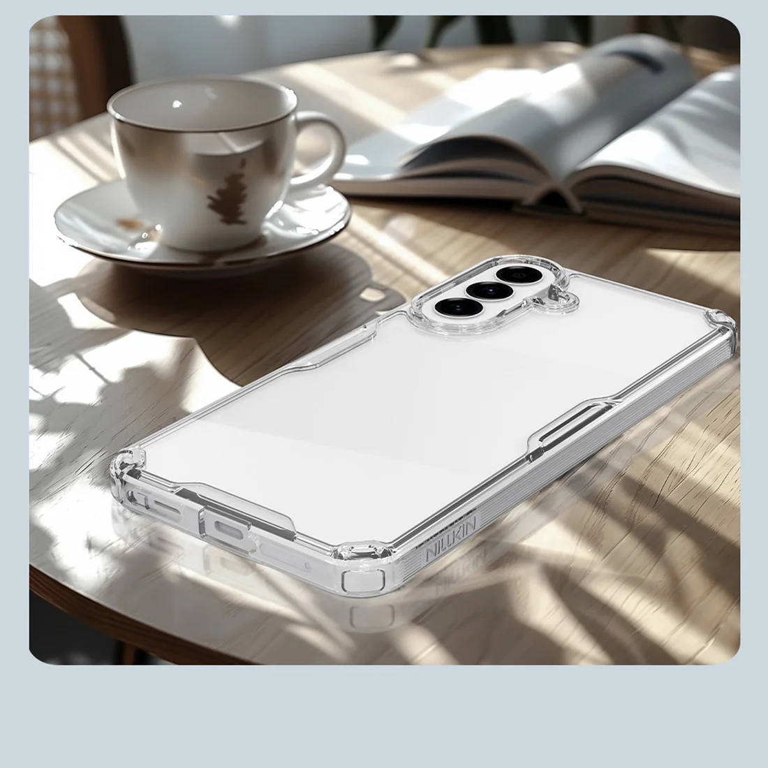 قاب شفاف Galaxy A57 مارک نیلکین مدل Nature TPU Pro