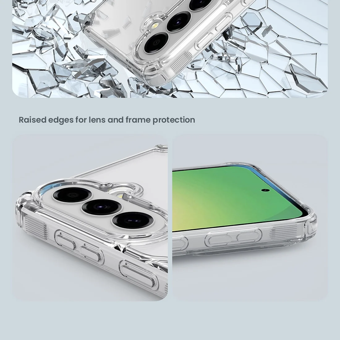 قاب شفاف مگ سیف Galaxy A37 مارک نیلکین مدل Nature TPU Pro Magnetic