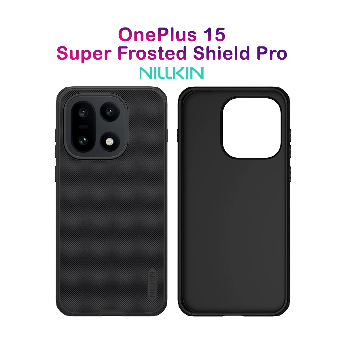 قاب ضدضربه OnePlus 15 مارک نیلکین مدل Super Frosted Shield Pro
