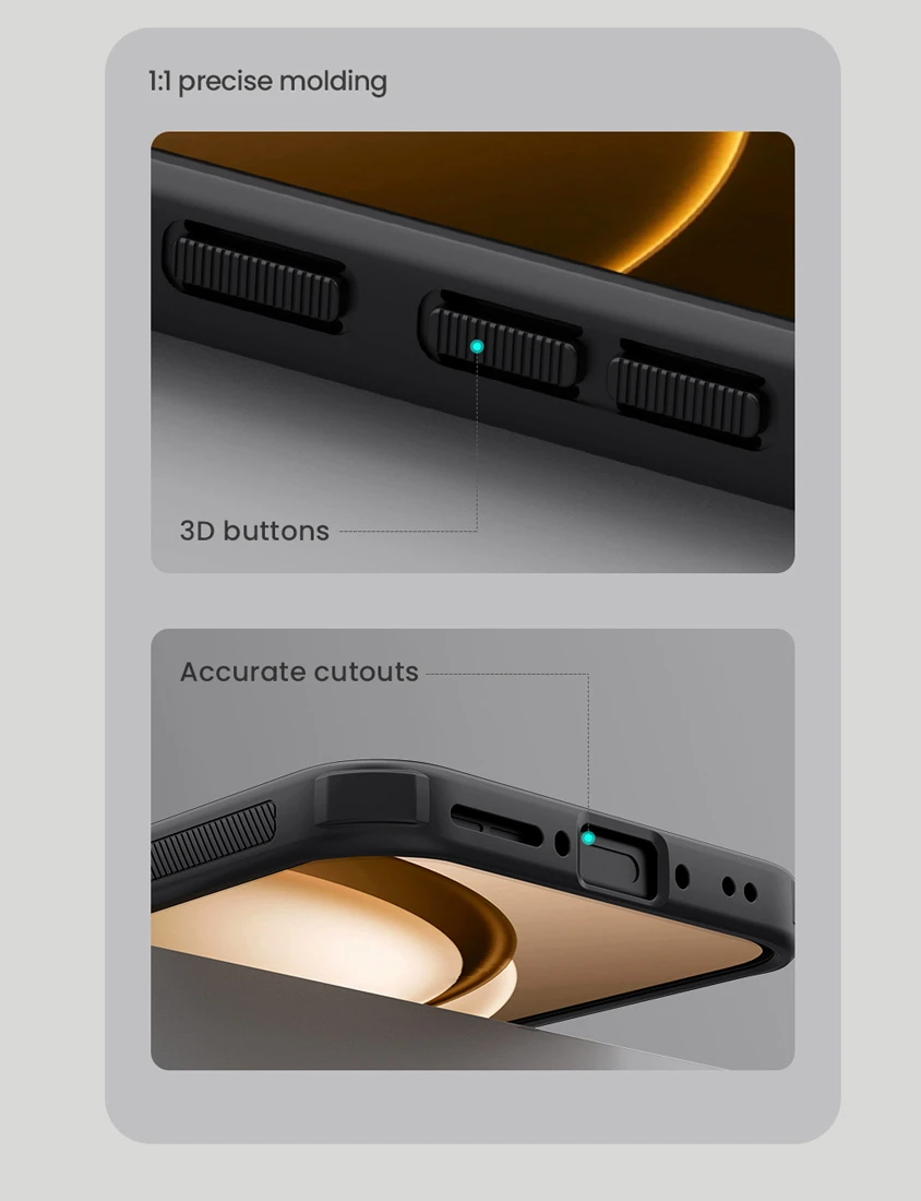 قاب ضدضربه OnePlus 15 مارک نیلکین مدل Super Frosted Shield Pro