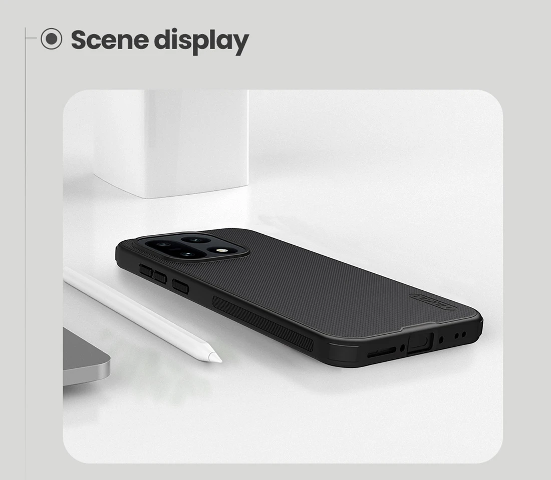 قاب ضدضربه OnePlus 15 مارک نیلکین مدل Super Frosted Shield Pro