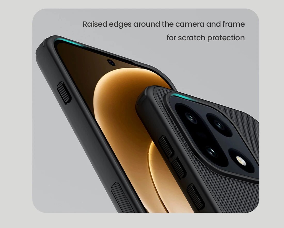 قاب ضدضربه OnePlus 15 مارک نیلکین مدل Super Frosted Shield Pro