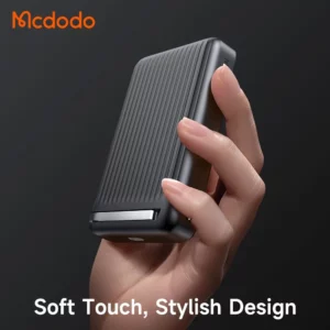 پاوربانک 10 هزار میلی آمپر 30 وات وایرلس شارژ مگ سیف دارای استند بهمراه کابل شارژ برند مک دودو مدل Mcdodo MC-781