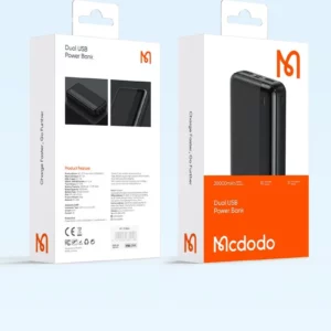 پاوربانک 20هزار 10.5وات دارای نمایشگر شارژ LED برند مک دودو مدل Mcdodo MC-1370