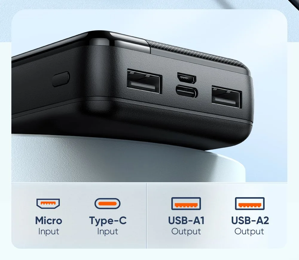 پاوربانک 20هزار 10.5وات دارای نمایشگر شارژ LED برند مک دودو مدل Mcdodo MC-1370 پاوربانک 20هزار 10.5وات دارای نمایشگر شارژ LED برند مک دودو مدل Mcdodo MC-1370