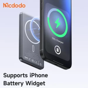 پاوربانک 5 هزار 20 وات وایرلس مگ سیف بهمراه کابل شارژ برند مک دودو مدل Mcdodo MC-4641