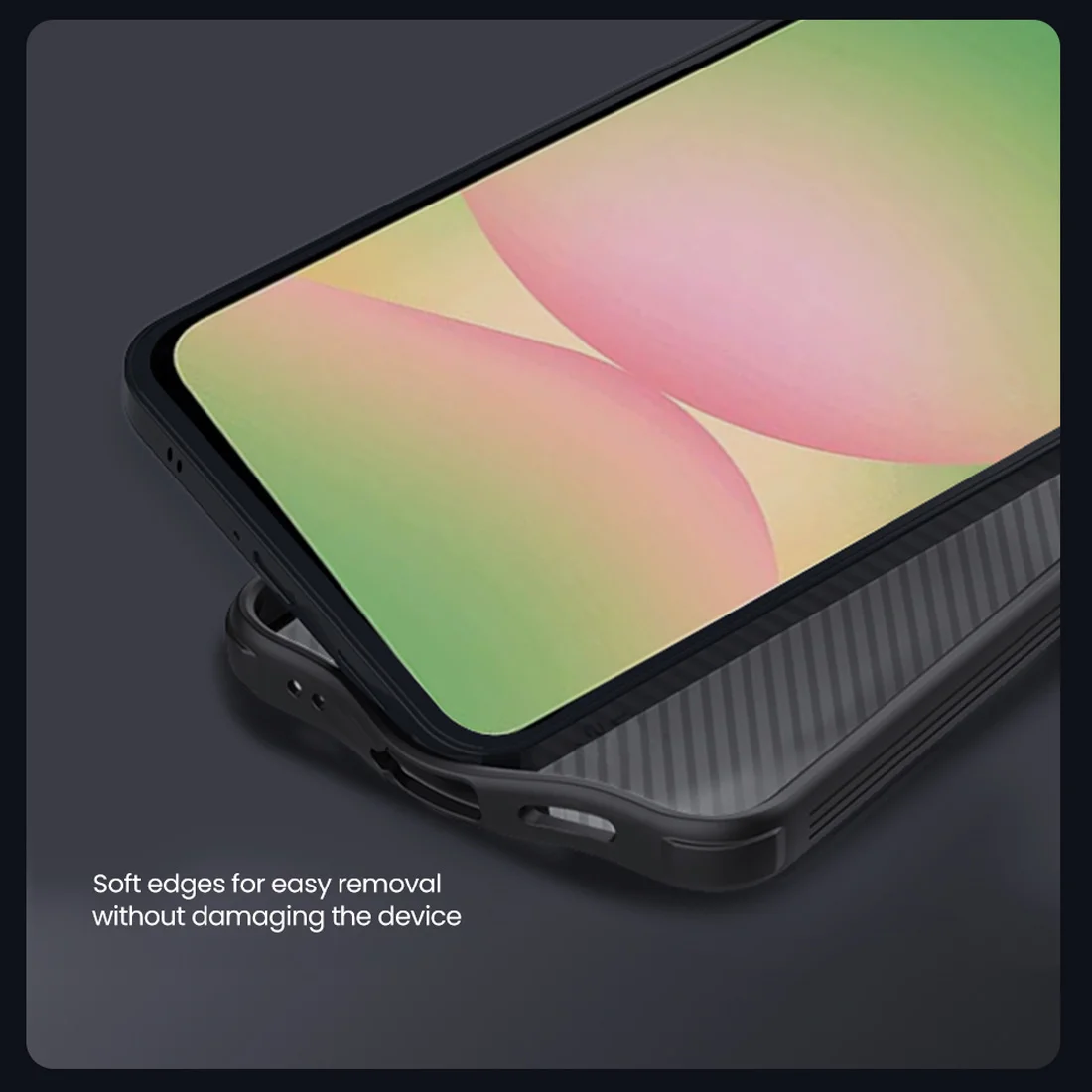 گارد ضد ضربه دودی مگنتی Galaxy A37 مارک نیلکین مدل Camshield Pro Magnetic Clear