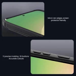 گارد ضد ضربه دودی مگنتی Galaxy A57 مارک نیلکین مدل Camshield Pro Magnetic Clear