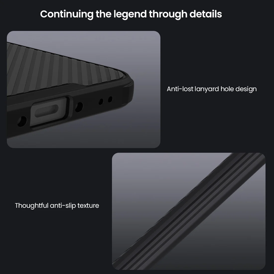 گارد ضدضربه Galaxy A37 مارک نیلکین مدل Camshield Pro