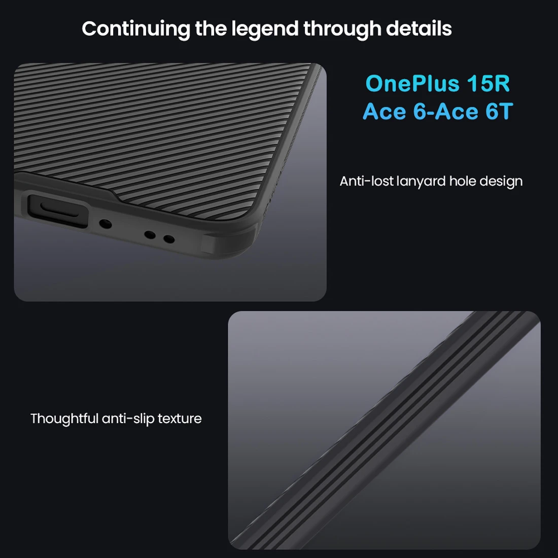 گارد ضدضربه OnePlus Ace 6T مارک نیلکین مدل Camshield Pro