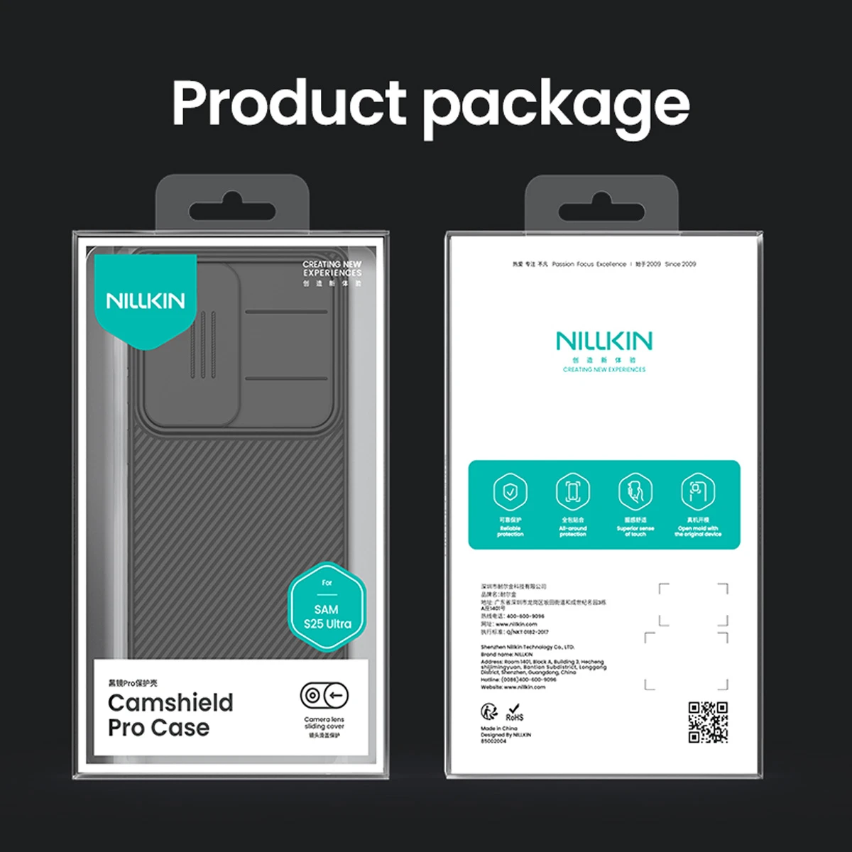 گارد ضدضربه Samsung Galaxy S26 Ultra مارک نیلکین مدل Camshield Pro