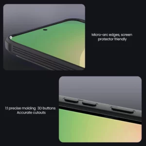 گارد ضدضربه دودی Galaxy A37 مارک نیلکین مدل Camshield Pro Clear