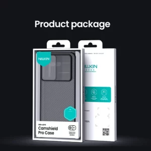 گارد ضدضربه دودی Galaxy A57 مارک نیلکین مدل Camshield Pro Clear