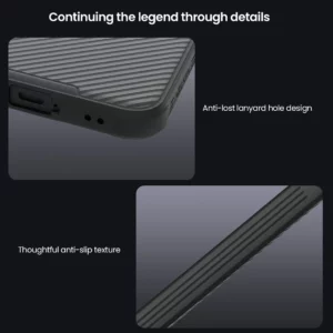 گارد ضدضربه دودی Galaxy A57 مارک نیلکین مدل Camshield Pro Clear