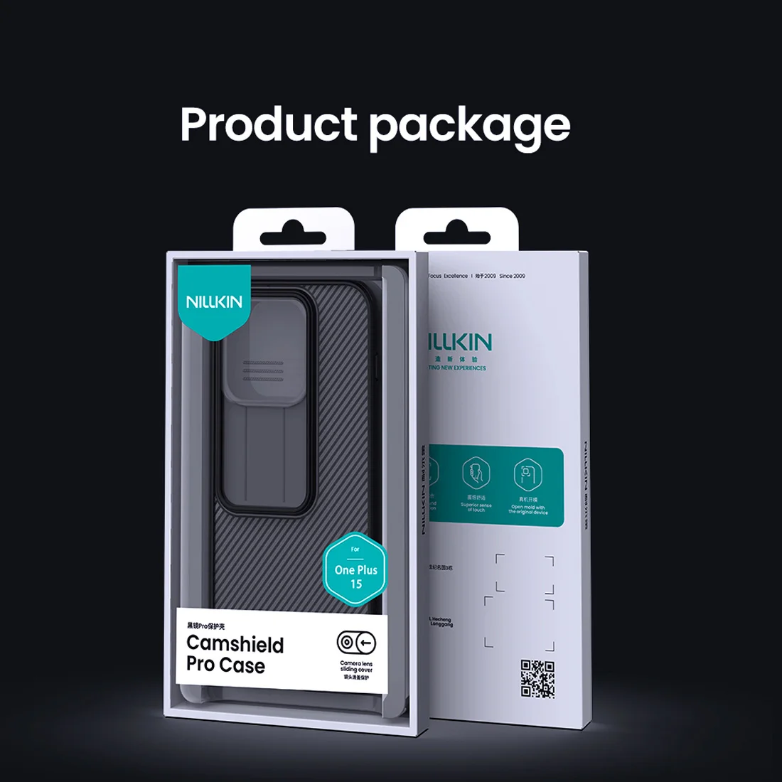 گارد ضدضربه دودی OnePlus 15 مارک نیلکین مدل Camshield Pro Clear گارد ضدضربه دودی OnePlus 15 مارک نیلکین مدل Camshield Pro Clear