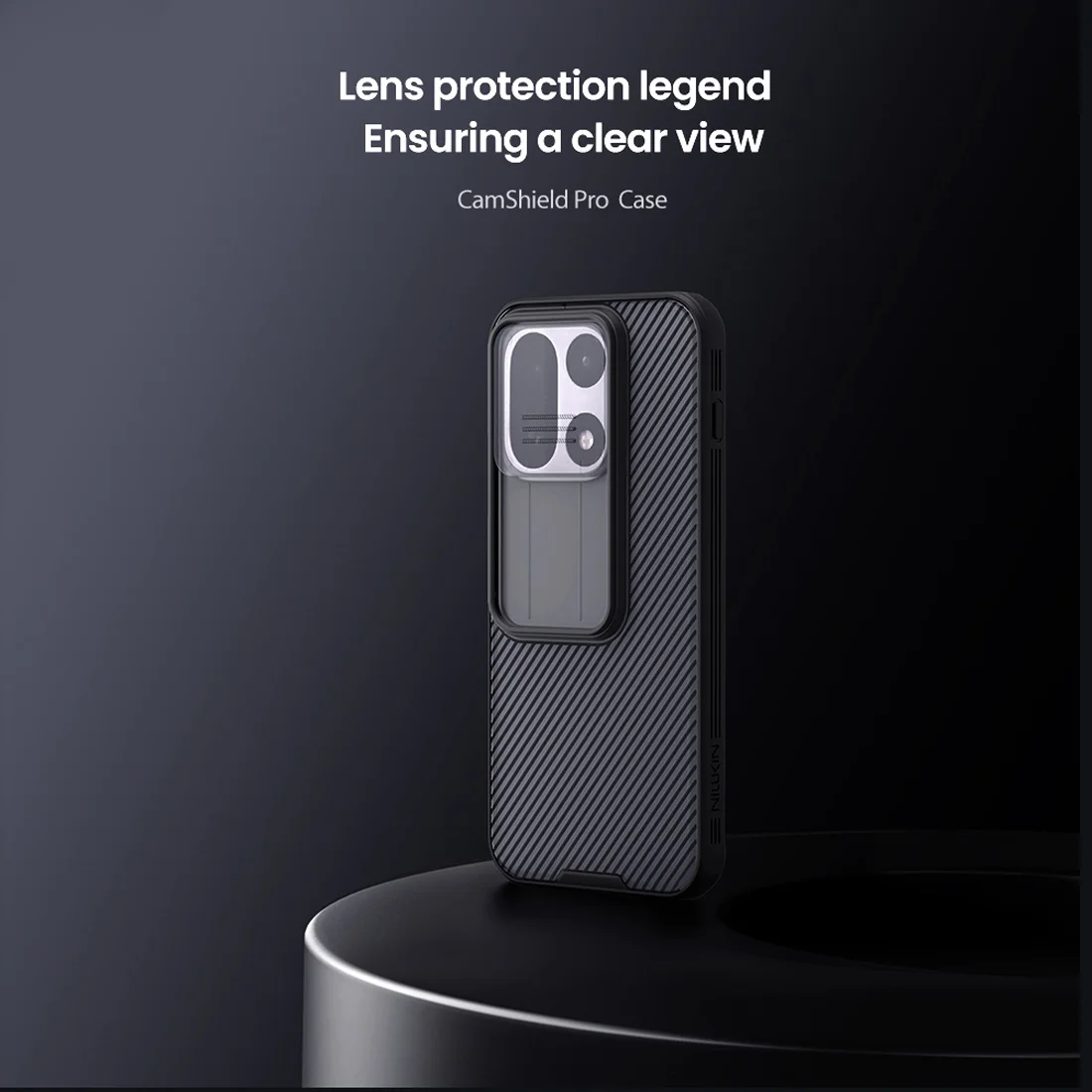 گارد ضدضربه دودی OnePlus 15 مارک نیلکین مدل Camshield Pro Clear گارد ضدضربه دودی OnePlus 15 مارک نیلکین مدل Camshield Pro Clear