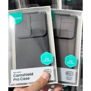 گارد ضدضربه دودی Samsung Galaxy S26 Ultra مارک نیلکین مدل Camshield Pro Clear