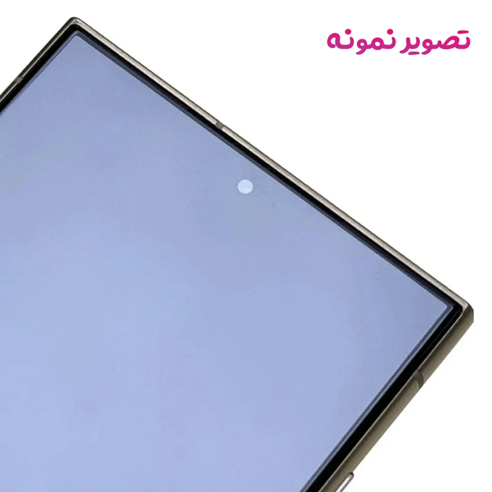 گلس تمام شفاف Samsung Galaxy S24 Ultra مارک KUSA مدل 3D Large ARC