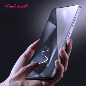 گلس تمام شفاف Samsung Galaxy S25 Ultra مارک KUSA مدل 3D Large ARC