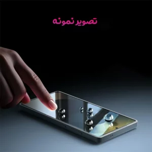 گلس تمام شفاف Samsung Galaxy S25 Ultra مارک KUSA مدل 3D Large ARC