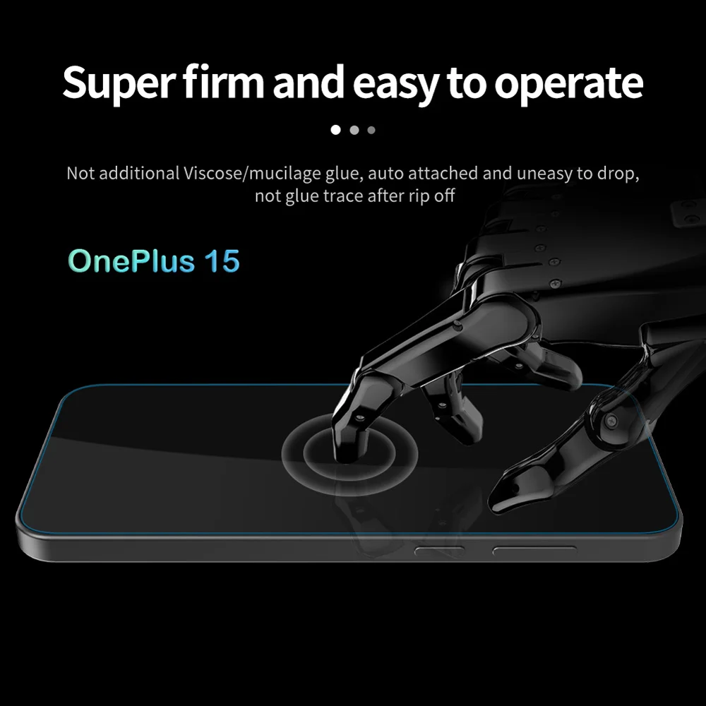 گلس شیشه‌ای OnePlus 15 مارک نیلکین مدل H+Pro