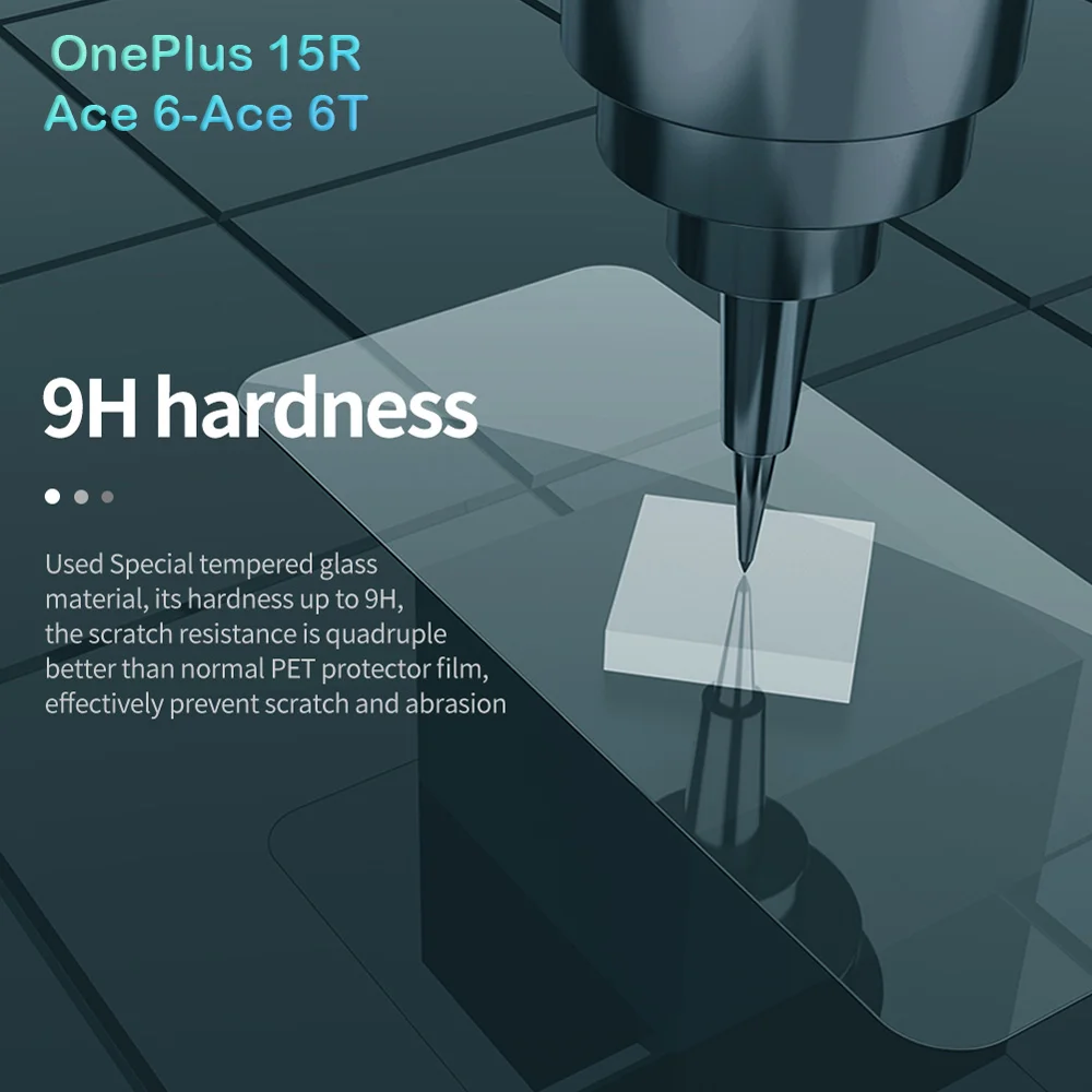 گلس شیشه‌ای OnePlus 15R مارک نیلکین مدل H+Pro