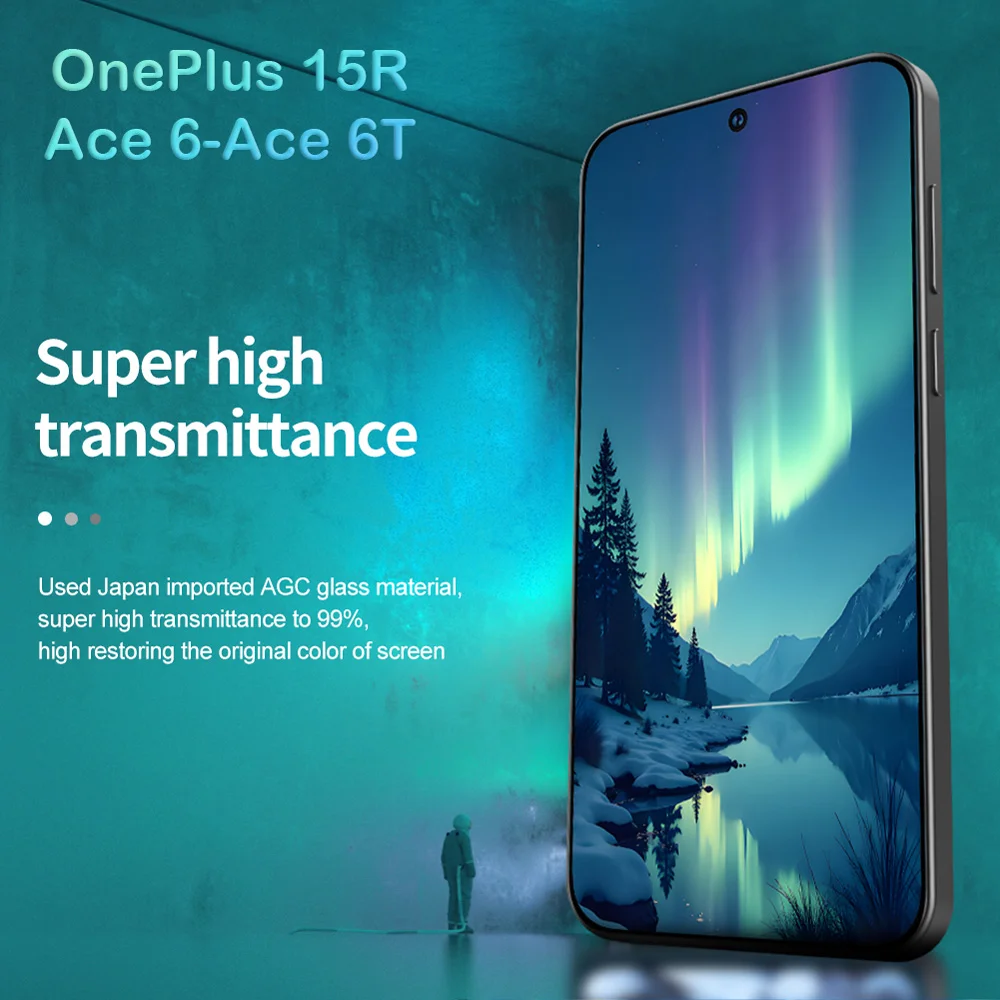 گلس شیشه‌ای OnePlus 15R مارک نیلکین مدل H+Pro