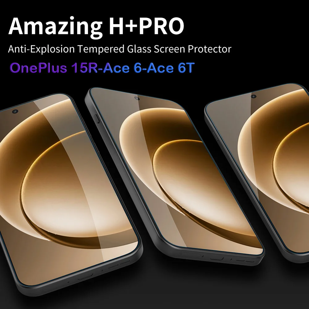 گلس شیشه‌ای OnePlus Ace 6 مارک نیلکین مدل H+Pro