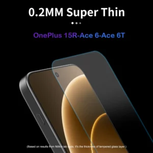 گلس شیشه‌ای OnePlus Ace 6 مارک نیلکین مدل H+Pro