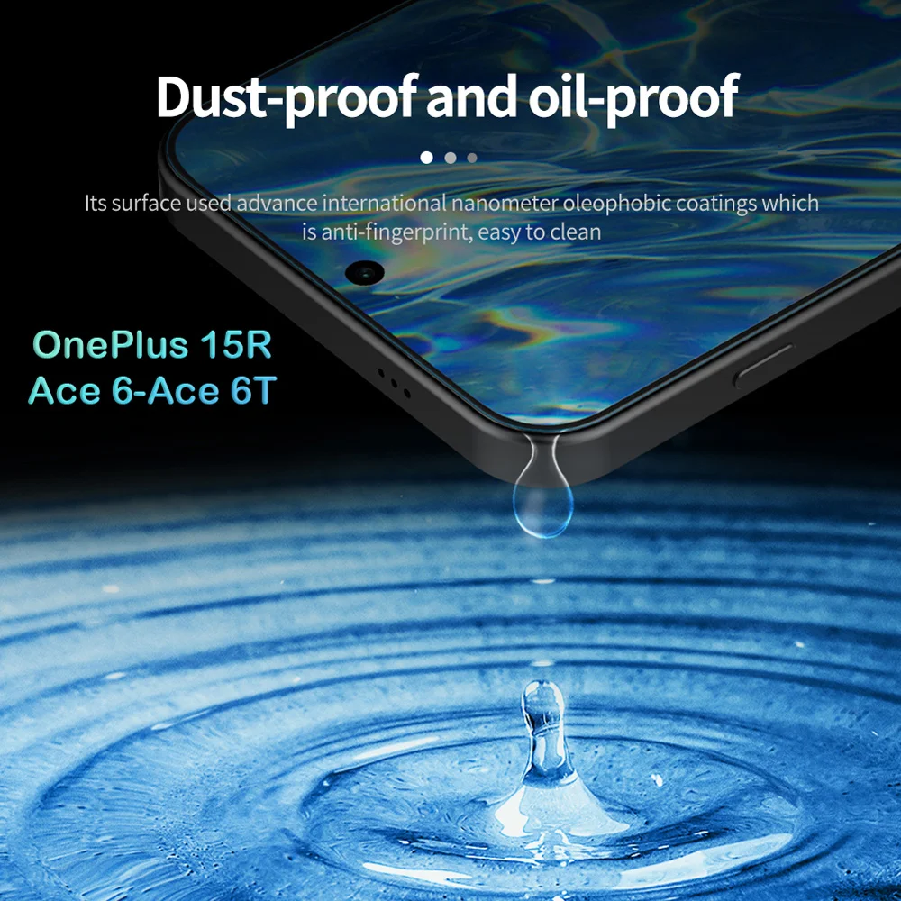 گلس شیشه‌ای OnePlus Ace 6T مارک نیلکین مدل H+Pro