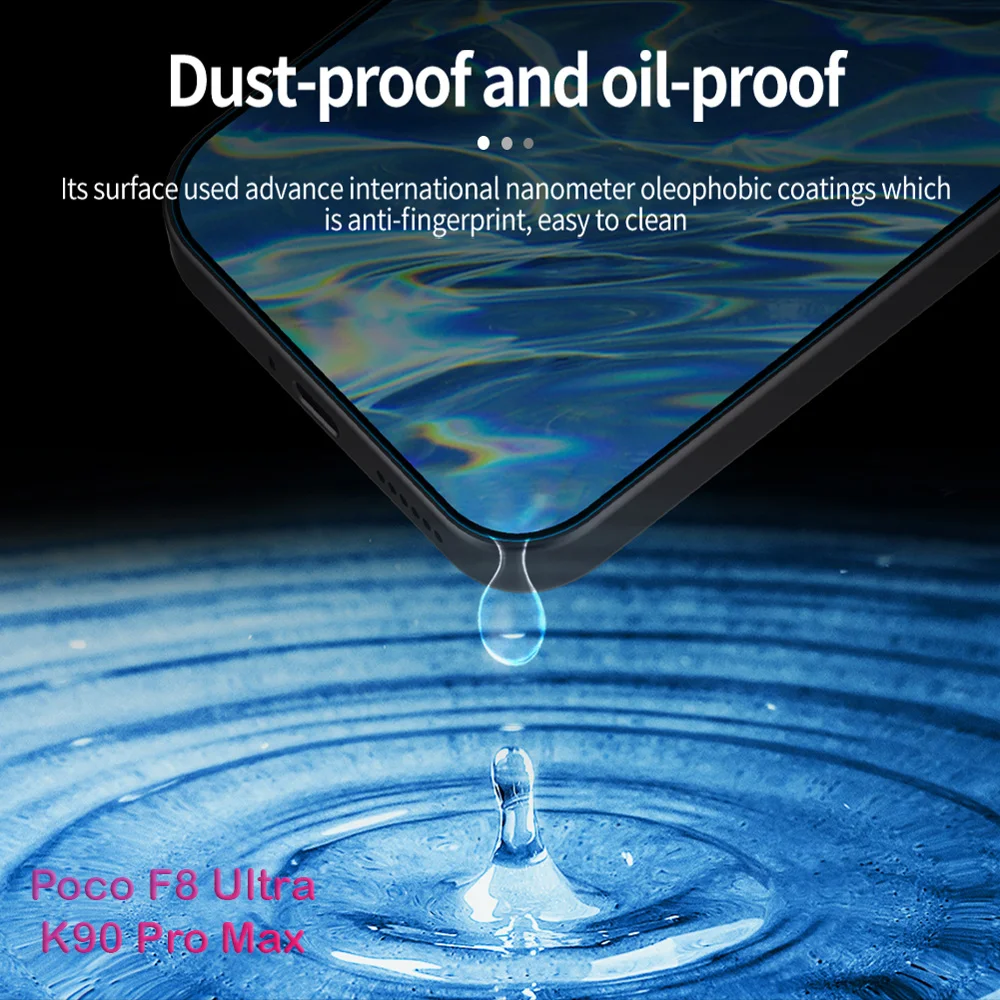 گلس شیشه‌ای Poco F8 Ultra مارک نیلکین مدل H+Pro